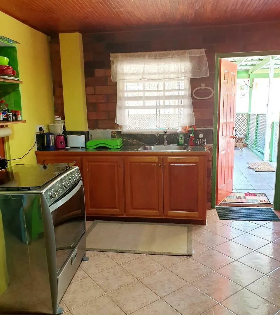 Apartment Seawind Cottage Authentic St.Lucian Accommodation Near Plantation Beach Gros Islet Saint Lucia